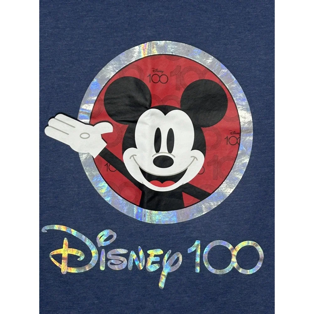 Disney 100‎ Years of Wonder Graphic Shirt Size Adult L Mickey Mouse